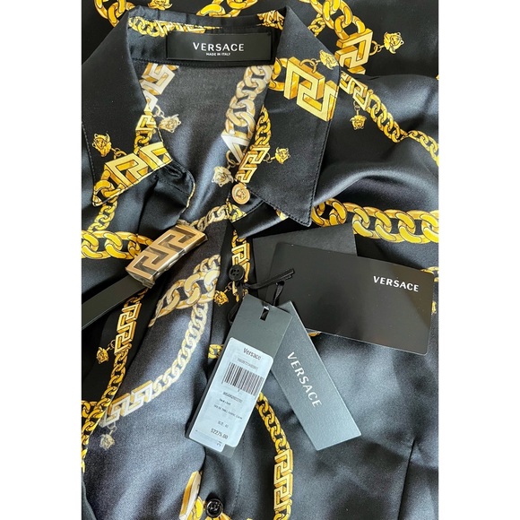 Versace SS22 Greca Print Dress IT40 - Picture 6 of 8